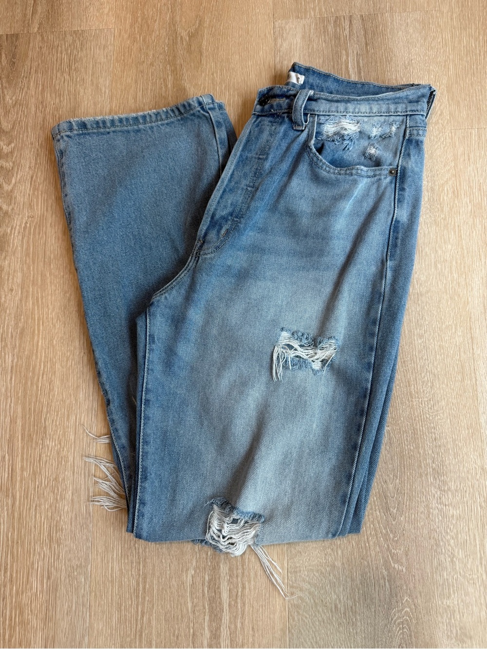 Cello Light Blue Denim Jeans with Classic Stitching